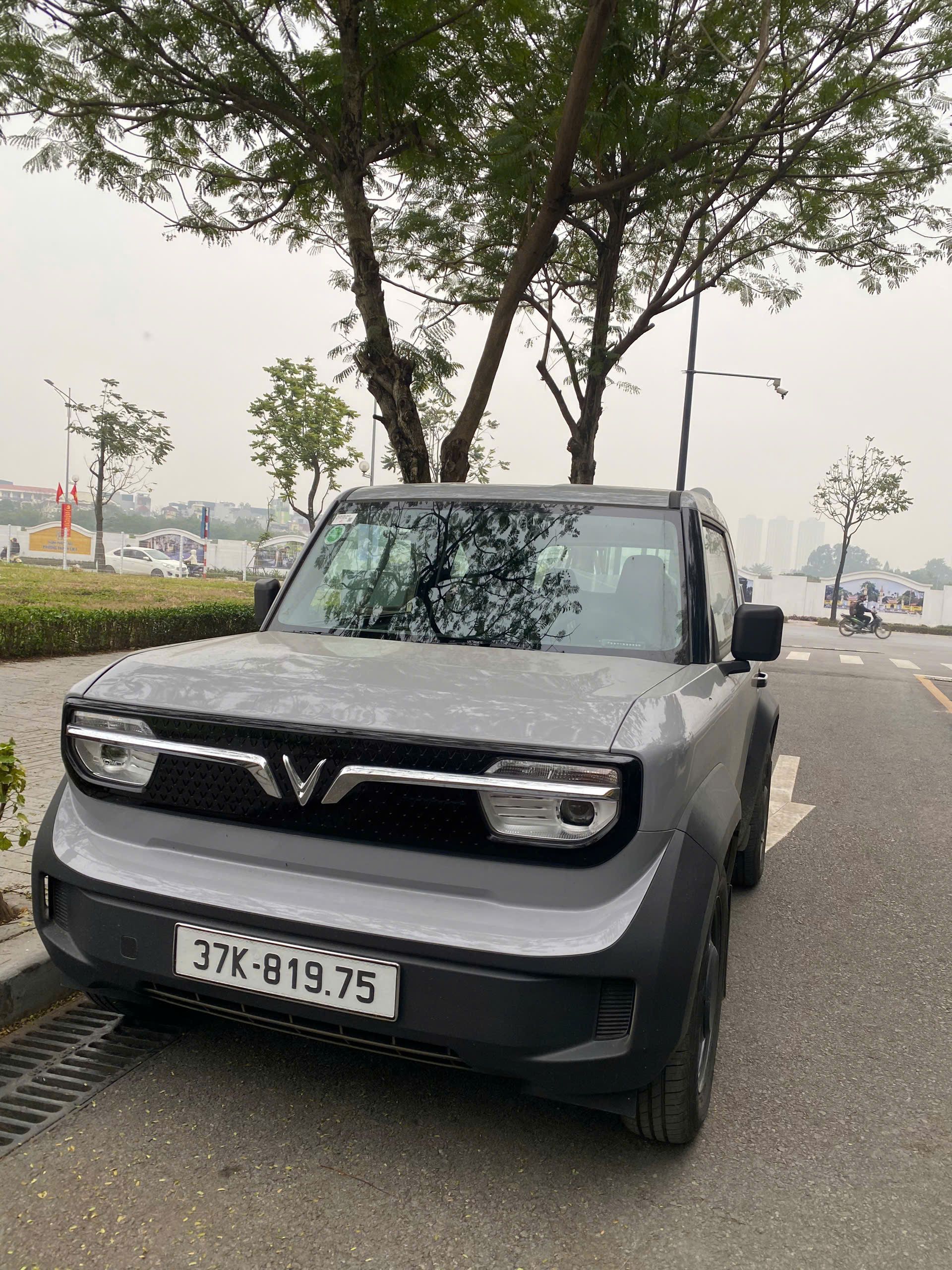 Vinfast VF3 2025 (Vinfast VF3 ECO, Xám, 4 chỗ, Điện, biển 37K 81975) trong đội xe tự lái Car Match